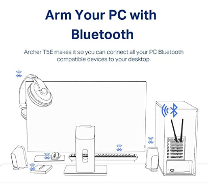 TP-Link AC1200 PCIe WiFi Card for PC